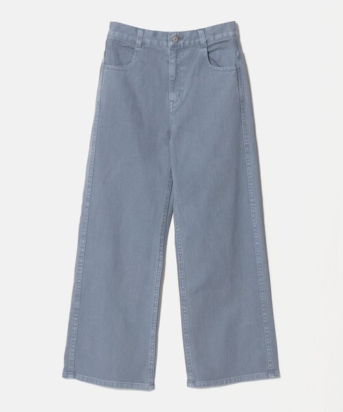 BEAUTY&YOUTH UNITED ARROWS（ビューティーアンドユースユナイテッドアローズ）の「コットンツイル フェード フレアパンツ（その他パンツ・レディース・ライトブルー・M/S/XS）」の8枚目の写真