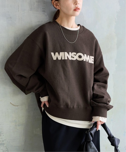 JOURNAL STANDARD(ジャーナルスタンダード)の「《新色あり/WEB限定追加》WINSOME SWEAT(スウェット・レディース・ブラウン/チャコールグレー/パープル・FREE)」の18枚目の写真