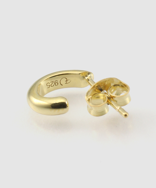 JOURNAL STANDARD（ジャーナルスタンダード）の「【VALENTINE /ヴァレンタイン】Baby Hoop Earring/gold（ピアス（両耳用）・レディース・ゴールド・FREE）」の2枚目の写真