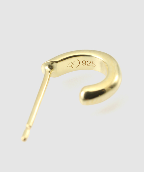 JOURNAL STANDARD（ジャーナルスタンダード）の「【VALENTINE /ヴァレンタイン】Baby Hoop Earring/gold（ピアス（両耳用）・レディース・ゴールド・FREE）」の3枚目の写真