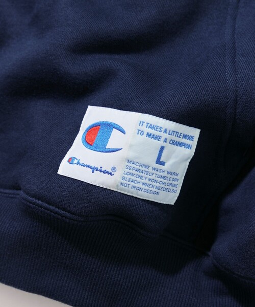 NAUTICA(ノーティカ)の「NAUTICA/ノーティカ Champion × NAUTICA embroidered sweat hoodie(パーカー・メンズ・ブラック/ネイビー/グレー・XX-LARGE/LARGE/MEDIUM/X-LARGE)」の12枚目の写真