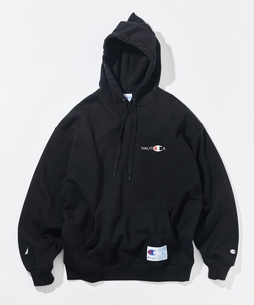 NAUTICA(ノーティカ)の「NAUTICA/ノーティカ Champion × NAUTICA embroidered sweat hoodie(パーカー・メンズ・ブラック/ネイビー/グレー・XX-LARGE/LARGE/MEDIUM/X-LARGE)」の18枚目の写真