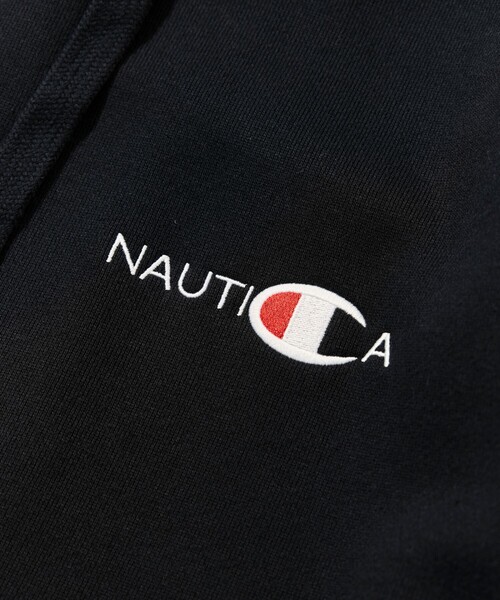 NAUTICA(ノーティカ)の「NAUTICA/ノーティカ Champion × NAUTICA embroidered sweat hoodie(パーカー・メンズ・ブラック/ネイビー/グレー・XX-LARGE/LARGE/MEDIUM/X-LARGE)」の19枚目の写真