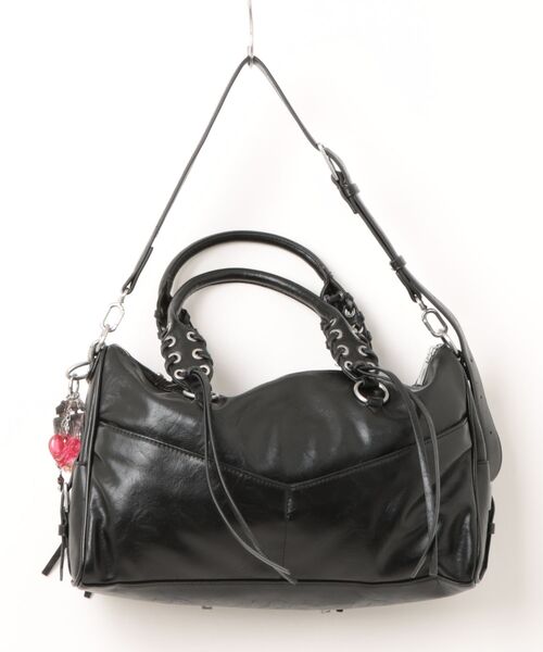 Desigual(デシグアル)の「Studded Medium Tote Bag / スタッデッドミディアムトートバッグ(ハンドバッグ・レディース・ブラック・FREE)」の6枚目の写真