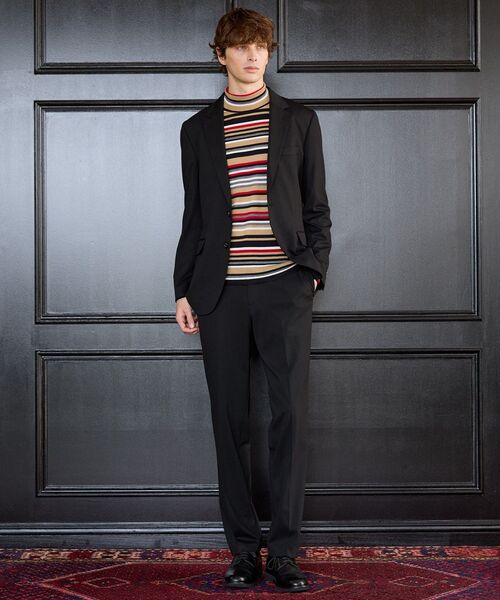 TAKEO KIKUCHI(タケオキクチ)の「【BOWLER HAT LABEL】CARREMANツイルジャージ スラックス(スラックス・メンズ・ブラック・04/03/02)」の13枚目の写真