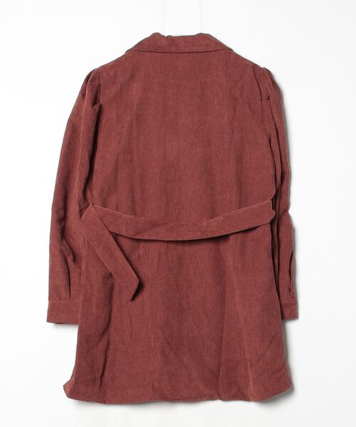 YUGA(ユーガ)の「YUGA_YGMC Korean-style Corduroy dress with a belt(ワンピース・レディース・ブラック/ブラウン・FREE)」の17枚目の写真