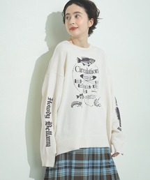 スウェットライクBOYSニットプルオーバー