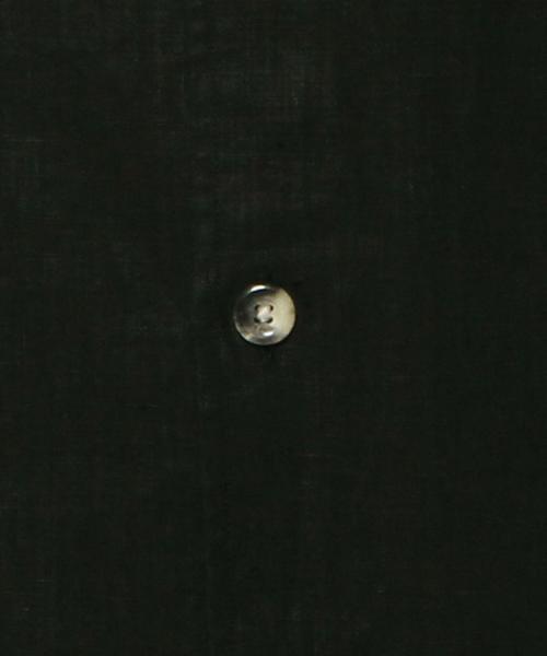 BEAUTY&YOUTH UNITED ARROWS(ビューティーアンドユースユナイテッドアローズ)の「<H BEAUTY&YOUTH> 60/LINEN REG SSL/シャツ◆(シャツ/ブラウス・メンズ・ホワイト/ブラック/ダークグレー/オリーブ・LARGE/SMALL/MEDIUM)」の6枚目の写真