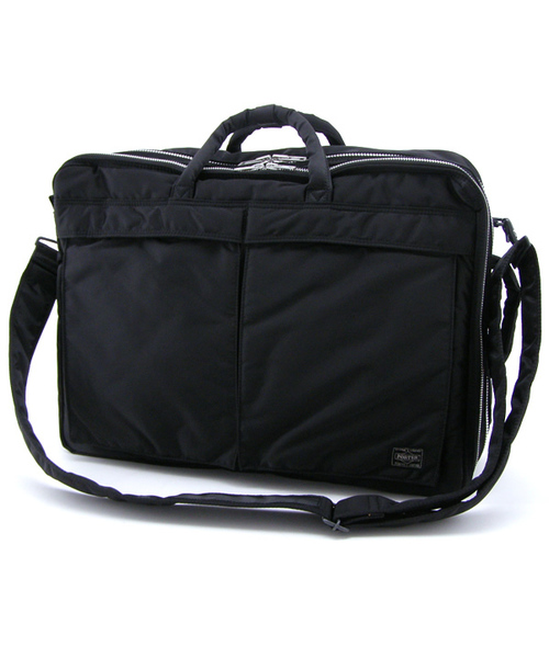 BEAMS（ビームス）の「PORTER / “TANKER”3WAYブリーフケース（ビジネスバッグ・メンズ・ブラック・ONE SIZE）」の5枚目の写真