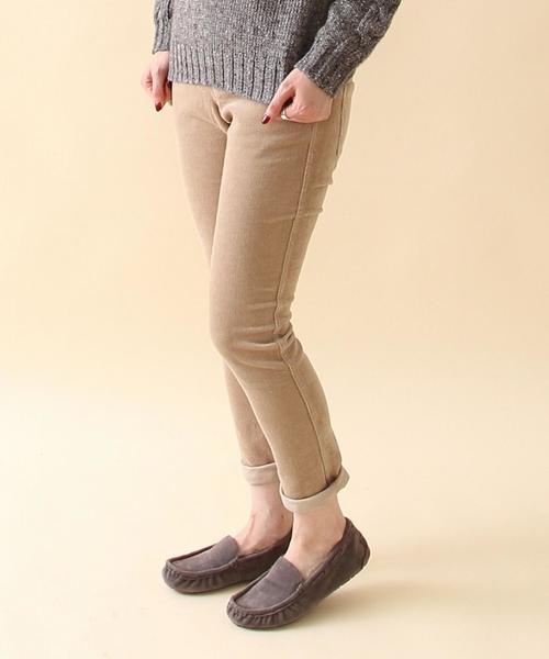 coen(コーエン)の「ストレッチコーデュロイスキニーパンツ(その他パンツ・レディース・ライトグレー/ネイビー/ベージュ・LARGE/MEDIUM/SMALL)」の2枚目の写真