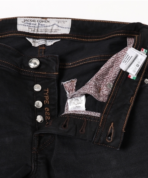 JACOB COHEN(ヤコブコーエン)の「JACOB COHEN ストレッチジーンズ PW622COM(デニムパンツ・メンズ・ブラック・31/32/33)」の9枚目の写真