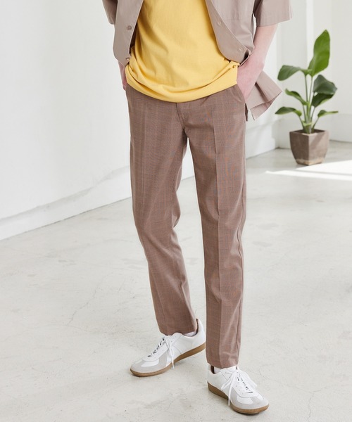 MONO-MART（モノマート）の「TRスラックス/ストレッチトラウザーズ（スラックス・メンズ・チャコールグレー/ブラック/ベージュ/インディゴブルー/ブラウン/ネイビー/オリーブ/ブルーグリーン/ライトグレー/ブラック系その他/パープル/キャメル/サックスブルー/チェック/グレー/ストライプ/ボルドー/グレー系その他/モカ/イエロー系その他/ベージュ系その他/ブルー系その他/ベージュ系その他2/ブラウン系その他2/ブラウン系その他/ベージュ系その他4/ベージュ系その他3/グリーン系その他/ブルー系その他2/ホワイト/アイボリー/ブルー・L/M/S/XL/XS）」の17枚目の写真