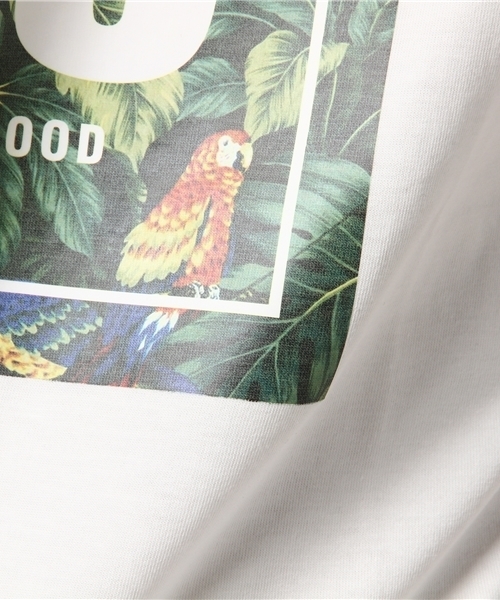 Luv maison(ラブメゾン)の「Luv・フラワーBOX&ナンバリングTシャツ(Tシャツ/カットソー・メンズ・ホワイト×ブラック/ホワイト×レッド・M/L)」の8枚目の写真