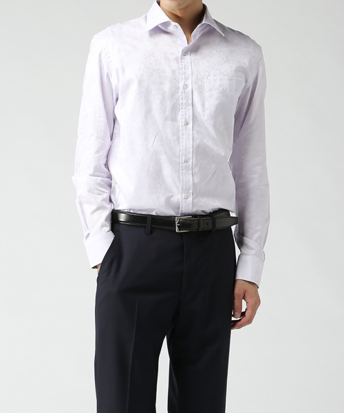 Paul Smith Collection ポールスミスコレクション の ボタニカルジャカード ドレスシャツ Ds756 シャツ ブラウス Wear