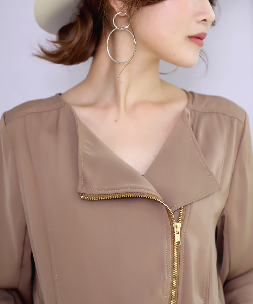 Bab Bou Jeloud（バブブージュルード）の「【WEB限定】ダブルリングフープピアス（ピアス（両耳用）・レディース・シルバー/ゴールド・FREE）」の8枚目の写真