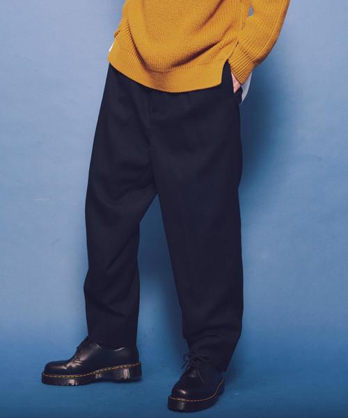 MONKEY TIME（モンキータイム）の「＜monkey time＞ FLANO WIDE 1P PANTS/ワイドパンツ ◆（その他パンツ・メンズ・ブラック・SMALL/MEDIUM/LARGE/X-LARGE）」の3枚目の写真