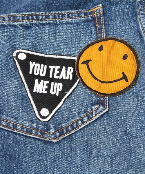 RNA（アールエヌエー）の「R2509 ＳＰ加工ワッペンＢＩＧパンツ（デニムパンツ・レディース・その他・SMALL/MEDIUM/X-SMALL）」の13枚目の写真