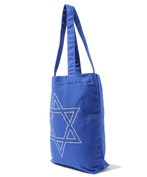 WEGO（ウィゴー）の「刺繍キャンバストートバッグ（トートバッグ・レディース・オフホワイト/ライム/ブルー/ライトパープル/ブラック/グリーン・FREE）」の7枚目の写真