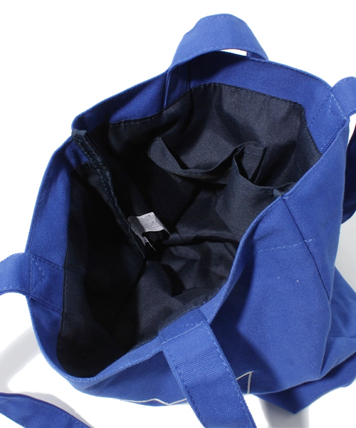 WEGO（ウィゴー）の「刺繍キャンバストートバッグ（トートバッグ・レディース・オフホワイト/ライム/ブルー/ライトパープル/ブラック/グリーン・FREE）」の10枚目の写真