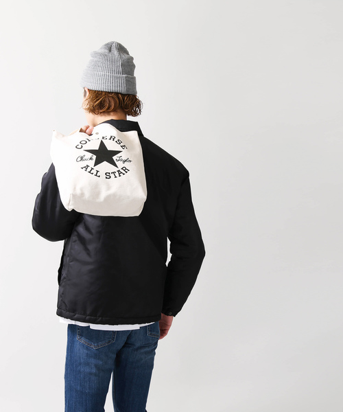 CONVERSE（コンバース）の「∴WEGO/CONVERSE別注2WAYショルダーバッグ（ショルダーバッグ・メンズ・ブラック/レッド/ブルー・FREE）」の10枚目の写真