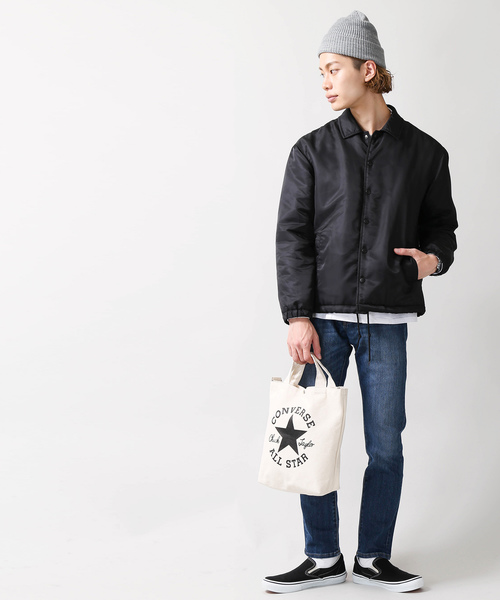 CONVERSE（コンバース）の「∴WEGO/CONVERSE別注2WAYショルダーバッグ（ショルダーバッグ・メンズ・ブラック/レッド/ブルー・FREE）」の9枚目の写真