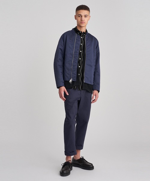 Saturdays NYC（サタデーズ ニューヨークシティ ）の「Esquina Eclat Button Down Shirt（シャツ/ブラウス・メンズ・ブラック/ネイビー・X-SMALL/S/M/L）」の8枚目の写真