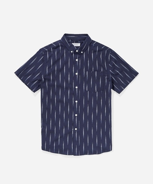 Saturdays NYC（サタデーズ ニューヨークシティ ）の「Esquina Eclat Button Down Shirt（シャツ/ブラウス・メンズ・ブラック/ネイビー・X-SMALL/S/M/L）」の10枚目の写真