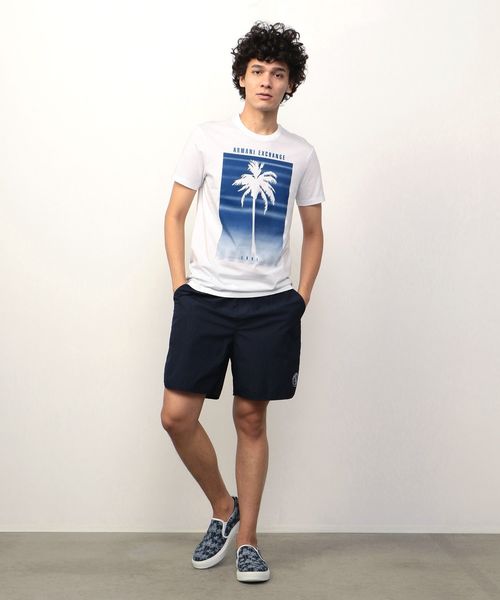 セール】【AXアルマーニ エクスチェンジ】シアサッカー ボードショーツ