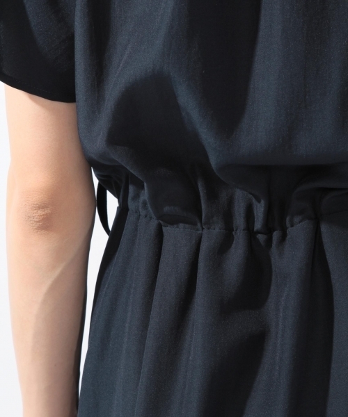 laboratory work（ラボラトリーワーク）の「スタンドカシュクールワンピース（ワンピース・レディース・ネイビー/マスタード/キャメル・MEDIUM）」の11枚目の写真