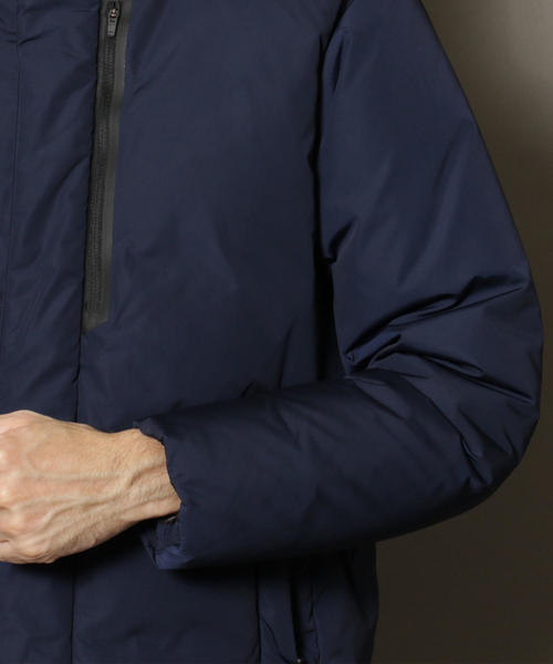 BEAUTY&YOUTH UNITED ARROWS（ビューティーアンドユースユナイテッドアローズ）の「BY ”小松マテーレ” ナイロン ダウンジャケット ◆（ダウンジャケット/コート・メンズ・ブラック/ダークグリーン/ネイビー・SMALL/MEDIUM/LARGE/X-LARGE）」の6枚目の写真