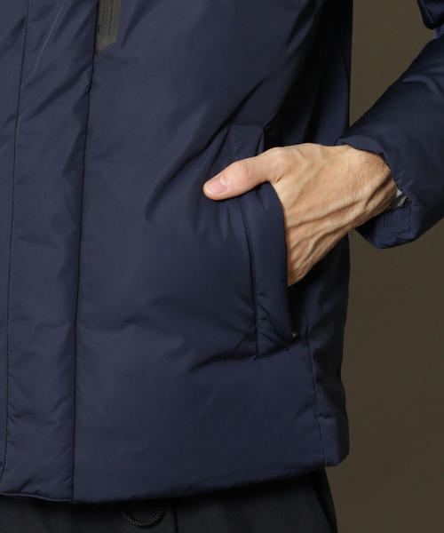 BEAUTY&YOUTH UNITED ARROWS（ビューティーアンドユースユナイテッドアローズ）の「BY ”小松マテーレ” ナイロン ダウンジャケット ◆（ダウンジャケット/コート・メンズ・ブラック/ダークグリーン/ネイビー・SMALL/MEDIUM/LARGE/X-LARGE）」の9枚目の写真