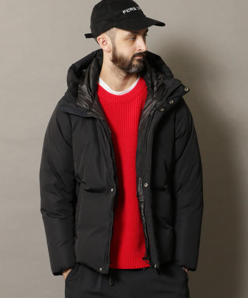 BEAUTY&YOUTH UNITED ARROWS（ビューティーアンドユースユナイテッドアローズ）の「BY ”小松マテーレ” ナイロン ダウンジャケット ◆（ダウンジャケット/コート・メンズ・ブラック/ダークグリーン/ネイビー・SMALL/MEDIUM/LARGE/X-LARGE）」の22枚目の写真