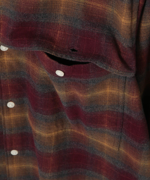 PENDLETON（ペンドルトン）の「【PENDLETON】別注 ボードシャツ（シャツ/ブラウス・メンズ・グレー/パープル系その他2・S/M/L）」の10枚目の写真