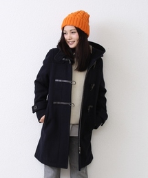 coen | カットパイルメルトンダッフルコート(ダッフルコート)