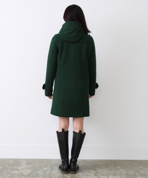 coen（コーエン）の「カットパイルメルトンダッフルコート（ダッフルコート・レディース・グレー/ケリー/ネイビー/オレンジ・MEDIUM/LARGE）」の6枚目の写真