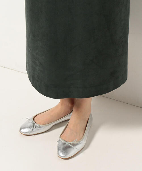 ODETTE E ODILE（オデットエオディール）の「OFD バレリーナ19S FLT10↓↑（バレエシューズ・レディース・レッド/モカ/パープル/シルバー/ホワイト・23.5cm/22.5cm/24.5cm/24cm/25cm/22cm/23cm/21.5cm）」の13枚目の写真