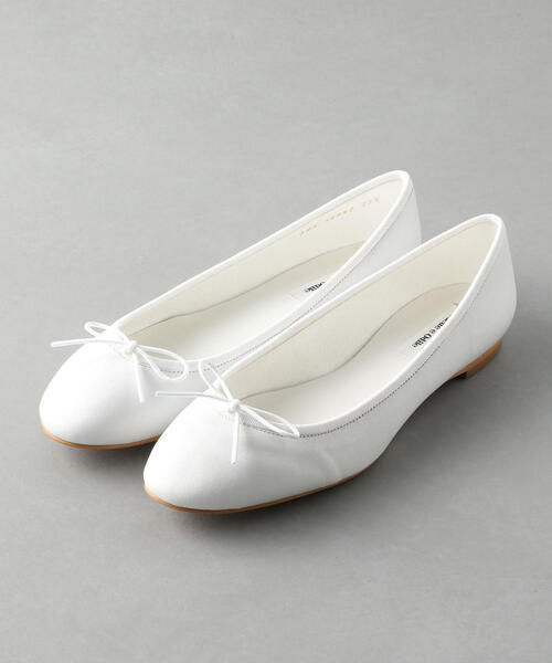 ODETTE E ODILE（オデットエオディール）の「OFD バレリーナ19S FLT10↓↑（バレエシューズ・レディース・レッド/モカ/パープル/シルバー/ホワイト・23.5cm/22.5cm/24.5cm/24cm/25cm/22cm/23cm/21.5cm）」の6枚目の写真