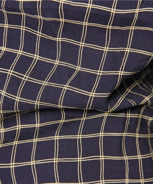 Kastane(カスタネ)の「【Kastane】チェック2WAYタックBL(シャツ/ブラウス・レディース・その他20/キャメル・FREE)」の9枚目の写真