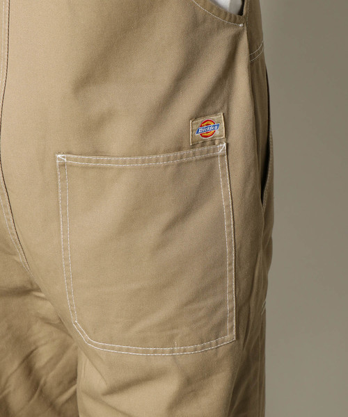Dickies（ディッキーズ）の「ディッキーズ TCツイルオーバーオール（サロペット/オーバーオール・レディース・ブラック/ベージュ・M/L）」の11枚目の写真