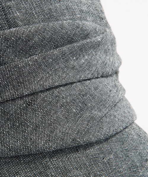 QUEENHEAD（クイーンヘッド）の「シャイニングUVキャスケット（キャスケット・レディース・ブラウン/グレー系その他/チャコール/ライトベージュ・XX-LARGE/X-LARGE/FREE）」の6枚目の写真