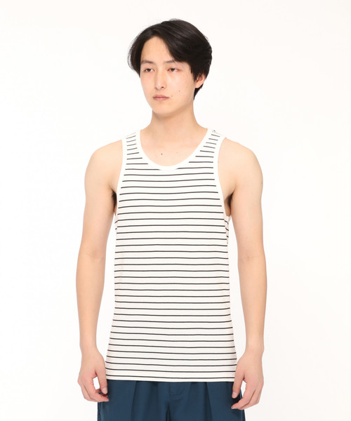 LAKOLE(ラコレ)の「ワッフルタンクトップ / LAKOLE(タンクトップ・メンズ・ホワイト/ブラック/その他9・SMALL/MEDIUM/LARGE)」の10枚目の写真