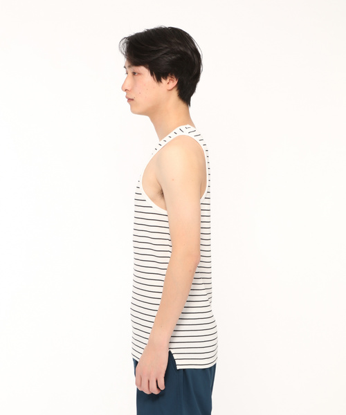 LAKOLE(ラコレ)の「ワッフルタンクトップ / LAKOLE(タンクトップ・メンズ・ホワイト/ブラック/その他9・SMALL/MEDIUM/LARGE)」の11枚目の写真