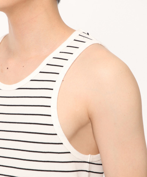 LAKOLE(ラコレ)の「ワッフルタンクトップ / LAKOLE(タンクトップ・メンズ・ホワイト/ブラック/その他9・SMALL/MEDIUM/LARGE)」の14枚目の写真