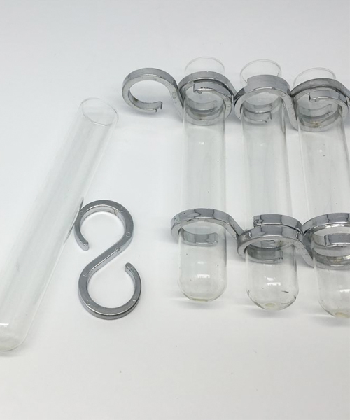 DULTON(ダルトン)の「LINK TUBE VASE/リンクチューブ ベース(フラワーベース・メンズ・シルバー/ゴールド・FREE)」の5枚目の写真
