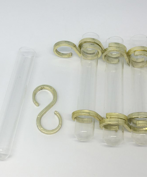 DULTON(ダルトン)の「LINK TUBE VASE/リンクチューブ ベース(フラワーベース・メンズ・シルバー/ゴールド・FREE)」の6枚目の写真