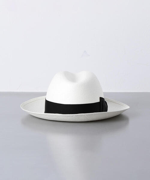 Borsalino（ボルサリーノ）の「＜Borsalino（ボルサリーノ）＞PANAMA FINE ハット◆（ハット・レディース・ホワイト・FREE）」の4枚目の写真