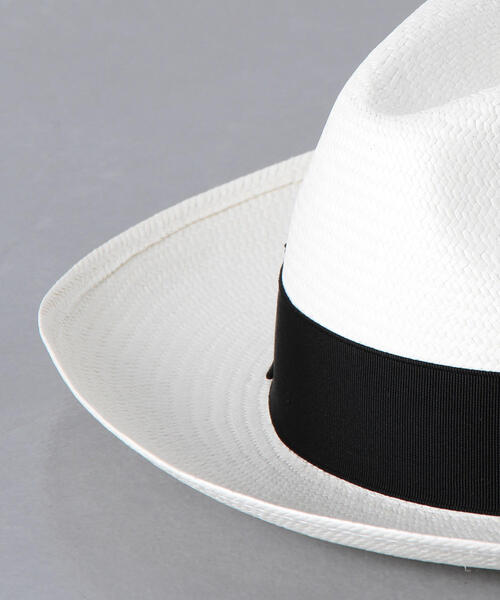 Borsalino（ボルサリーノ）の「＜Borsalino（ボルサリーノ）＞PANAMA FINE ハット◆（ハット・レディース・ホワイト・FREE）」の5枚目の写真