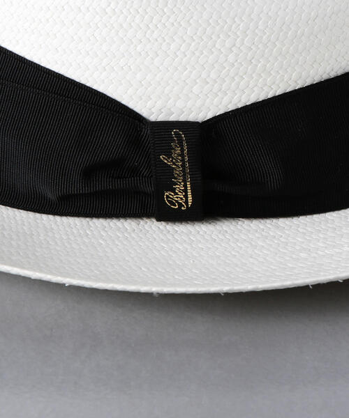 Borsalino（ボルサリーノ）の「＜Borsalino（ボルサリーノ）＞PANAMA FINE ハット◆（ハット・レディース・ホワイト・FREE）」の6枚目の写真