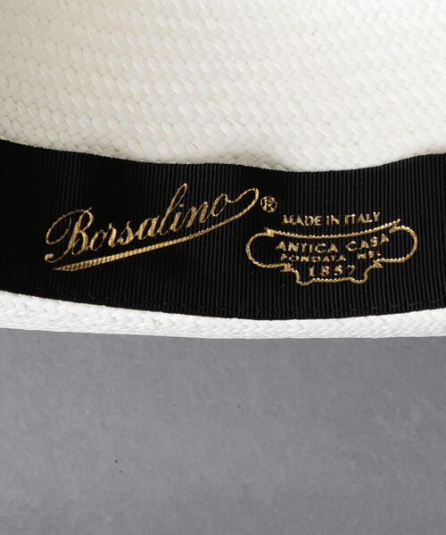 Borsalino（ボルサリーノ）の「＜Borsalino（ボルサリーノ）＞PANAMA FINE ハット◆（ハット・レディース・ホワイト・FREE）」の8枚目の写真