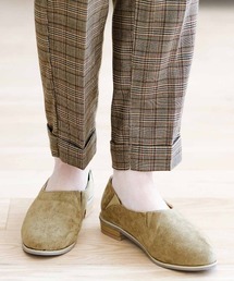 リブ イン コンフォート はまじとコラボ カジュアルスタイルがきれいめにまとまる やわらかフラットシューティー